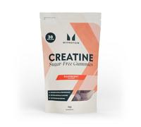 Myprotein Creatine Gummies Sugar Free Raspberry- 3g per Serving - Support Muscle Growth, Strength & Performance - 1 Month Supply - 90 Chewable Creatine Powder Alternative