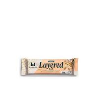 MyProtein Crispy Layered Protein Bar - White Chocolate Peanut - 12 x 58g, One Colour, Women One Colour