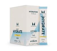 Myprotein Impact Hydrate Electrolyte Sachets - Lemon & Lime | 30 x 5.6g Single-Serve Sticks | 600mg Electrolytes per Serving | Sugar-Free Hydration Powder for Performance & Recovery