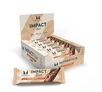 Myprotein Impact Protein Bar - Fudge Brownie | 12 x 64g High-Protein Bars | Triple-Layer Snack with 20g Protein | Low Sugar, High Fibre
