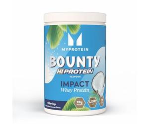 Myprotein Impact Whey Protein - Bounty® | 15 Servings | Coconut Chocolate Flavour Protein Powder | 20g Protein Per Serving | Low Sugar, Low Fat Whey Protein | Inspired by the Iconic Bounty® Bar