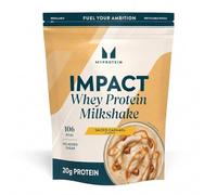 Myprotein Impact Whey Protein Milkshake - Salted Caramel | 30 Servings | Creamy Dessert-Style Gym Shake | 20g+ Protein Per Serving | Rich, Smooth & Indulgent Taste | Low Fat & Easy Mixing