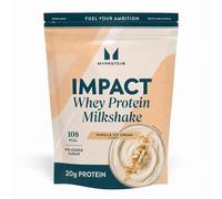 Myprotein Impact Whey Protein Milkshake - Vanilla Ice Cream | 15 Servings | Crea