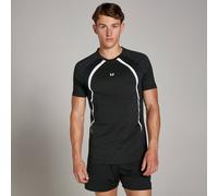 Myprotein Men's Tempo Panel T-Shirt in Black | Size: 3XL MyProtein Black 3XL