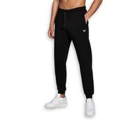 Myprotein MP Men’s Rest Day Joggers - Black | Cotton-Rich Soft Touch Joggers | Regular Fit with Drawstring Waist | Everyday Comfort & Loungewear Bottoms - M