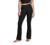 Myprotein MP Women’s Tempo Flared Leggings - Black | High-Waisted Soft Touch Workout Leggings | Flared Gym & Studio Training Tights - XS
