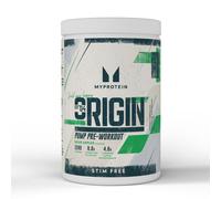 MyProtein Origin Pre Workout Stim Free Sour Apple Pre-Workout Energy Support Powder - 30 Servings