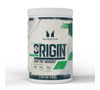 Myprotein Origin Stim Free Pre-Workout Powder - Sour Apples Flavour, Energy Booster, Fitness Supplement for Endurance and Strength, Zero Caffeine, Pre-Workout - 600g