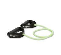 Myprotein Resistance Band with Handles - Light Tension, Mint Green - Exercise Bands with Handles for Arms, Shoulders & Full-Body Workouts - Resistance Tubes for Strength Training & Mobility
