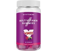 MyProtein Vimto Flavored Multivitamin Gummies - 60 Count, Daily Supplement, Essential Nutrients, Immune Support, and Energy Boost, Vitamin C, D, B6 and Natural Juice Concentration