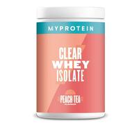 MyProtein Clear Whey Isolate | BCAAs Vegetarian | Peach Tea Flavour - 854g