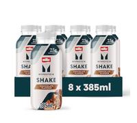 Myprotein x Müller High Protein Chocolate Shake | 25g Protein, No Added Sugar, Low Fat, | UHT Long Life Milk Drink | Suitable for Vegetarians | 8 x 385ml