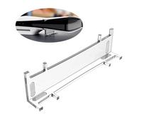 MYPUQIAO Transparent Horizontal Acrylic Stand for PS5 Slim Disc and Digital Edition Console,PS5 Slim Console Game Accessories.(horizontal-L)