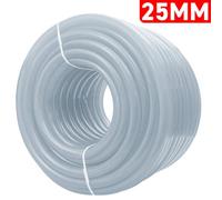Mypurecore 25mm Clear Braided Pvc Hose - Food-Grade High-Pressure Pipe For Wide Temperature 2M