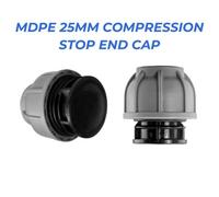 Mypurecore 25mm Mdpe Compression Stop End - Leak Proof And Durable