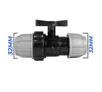 Mypurecore 32mm Mdpe Compression Valve - Durable And Leak Proof