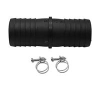 MYPURECORE 32mm Pipe Connector Set - Pond Hose Joiner with 2 Wire Clips - Adjustable Clamps with Screw Fitting for 32-36mm Diameter