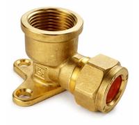 Mypurecore Garden Outdoor Tap Brass Wall Plate Only 15mm Compression 1 2 Bspf