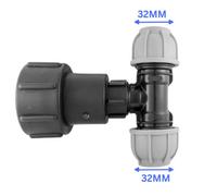 Mypurecore Ibc Tank Outlet Fitting S60X6 To 32mm Mdpe Tee Connector