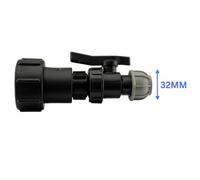 Mypurecore Ibc Tank Tap Adapter S60X6 To 32mm Mdpe Valve With Tee Fitting