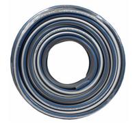 Mypurecore Reinforced Garden Hose Pipe 1M-Grey 4-Layer 12mm Heavy-Duty Flexible Water Hose