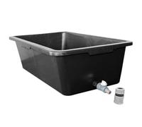 MYPURECORE Versatile Large 90L Dog Bath/pool/tub - Suitable For Small To Medium Breeds - With Drain Plug & Premium Connector- Easy To Store