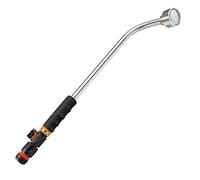 MYPURECORE Watering Lance Kit 50cm 75cm 90cm, Aluminium Garden Watering Wand with Flow Control Valve & Hose Connector for Plants, Pots, Borders & Hanging Baskets (90cm)