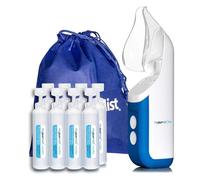 MYPURMIST Free Cordless Ultrapure Instant Steam Inhaler, Vapouriser & Warm Mist Humidifier for Sinus and Nasal Dryness, Congestion and Discomfort. No Scalding Risk