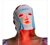 mypurskin Pro Grade Light Therapy Face Mask, 264 LED, Clinically Proven 4-50x Higher Dose, 4 Red & Infrared Wavelengths for Facial Redness, Wrinkles, for Women & Men