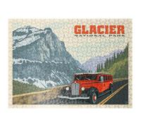 MyPuzzle Glacier National Park: Going to The Sun Road (Horizontal) - Premium 500 Piece Jigsaw Puzzle for Adults