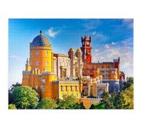 MyPuzzle Palácio Nacional Da Pena in Sintra Lisbon Portugal - Premium 1000 Piece Jigsaw Puzzle for Adults