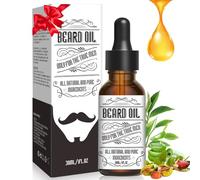 MYR Beard Growth Oil for Men, Beard Care Oil, Rich in Jojoba Oil and Sweet Almond Oil, Multiple Natural Extracts, Fabric Softener and Beard Care