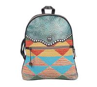 Myra Bag Accented Hues Backpack Bag S-4711, Multicolored, One Size