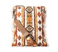 Myra Bag Boho Aztec Crossbody Bag - Southwestern Aztec Shoulder Purse for Women, Red, Southwestern