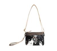 Myra Bag Small Crossbody Bag - Small Crossbody Bags for Women, Travel Purse, Everyday Casual Use, Purses for Women, Eye of the Goddess (Black)