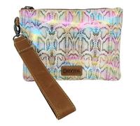 Myra Bag Western Makeup Bag for Women - Travel Cosmetic Pouch Handbag, Candy White