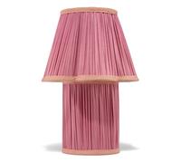 Myra silk table lamp Fuchsia S