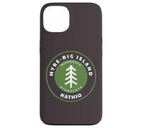 Myre Big Island State Park Minnesota MN Forest Tree Badge Case for iPhone 13
