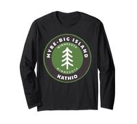 Myre Big Island State Park Minnesota MN Forest Tree Badge Long Sleeve T-Shirt