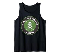 Myre Big Island State Park Minnesota MN Forest Tree Badge Tank Top