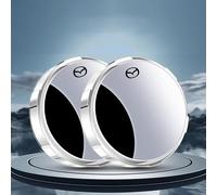 MYRFCSA 2 Pack Blind Spot Mirrors, for Mazda 3 6 CX-3 CX-5 CX-7 CX-8 CX-30 M6 MX5 RX7 RX8 360° Rotatable Adjustable Ultra Wide Angle Auxiliary Mirrors to Maximize Rear View Safety,B