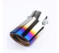 MYRFCSA Car Exhaust Tail Pipe, for Peugeot 107 108 206 207 207CC 208 307 307CC 308 308CC 406 407 Stainless Steel Exhaust Tail Muffler Tip Pipe Car Auto Tailpipe Trims,B