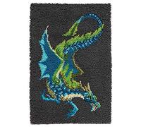 Myriad Choices Latch Hook Kits, DIY Latch Hook Rug Kit, Home Carpet Rug Making Kits, DIY Crochet Kits Embroidery Kits Needlework Crafts for Home Decor, Latch Hook Kits for Beginners Kid, 60 X 40 cm