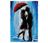 Myriad Choices Latch Hook Rug Kits, DIY Latch Hook Rug Kit, Home Carpet Rug Making Kits, DIY Crochet Kits Embroidery Kits Needlework Crafts for Home Decor, Latch Hook Kits for Adults, 60 X 40 cm