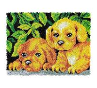 Myriad Choices Latch Hook Rug Kits, Home Carpet Rug Making Kits, DIY Crochet Kits Embroidery Kits Needlework Crafts for Home Decor, Latch Hook Kits for Beginners Kids Adults, 50 X 38 cm