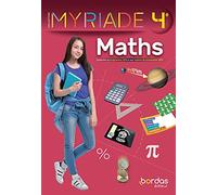Myriade Maths 4e 2021 Manuel élève: Manuel de l'élève