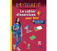 Myriade - Maths 4e - 2024 - Cahier d'exercices pour tous: Le cahier d'exercices pour tous