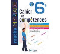 Myriade Maths 6e 2018 Cahier de compétences élève