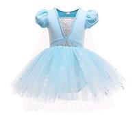 MYRISAM Princess Leotards for Girls Ballet Dance Tutu Skirted Ballerina Dress Queen Elsa Birthday Fancy Party Carnival Halloween Costumes 18-24M