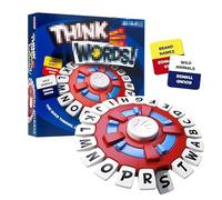 MyrkalaToy Board Word Game The Quick Thinking Letter Pressing Word Game Tapple Family Games Fun W-ord Puzzle and Learning G-ame for Adults Children and Families